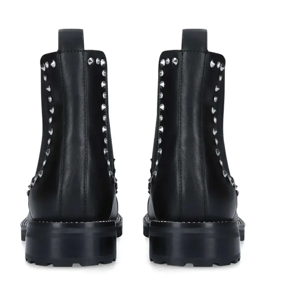 Kurt Geiger London Raven Studded Boots Black